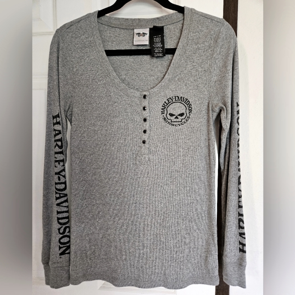 Harley Davidson fancy thermal shirt